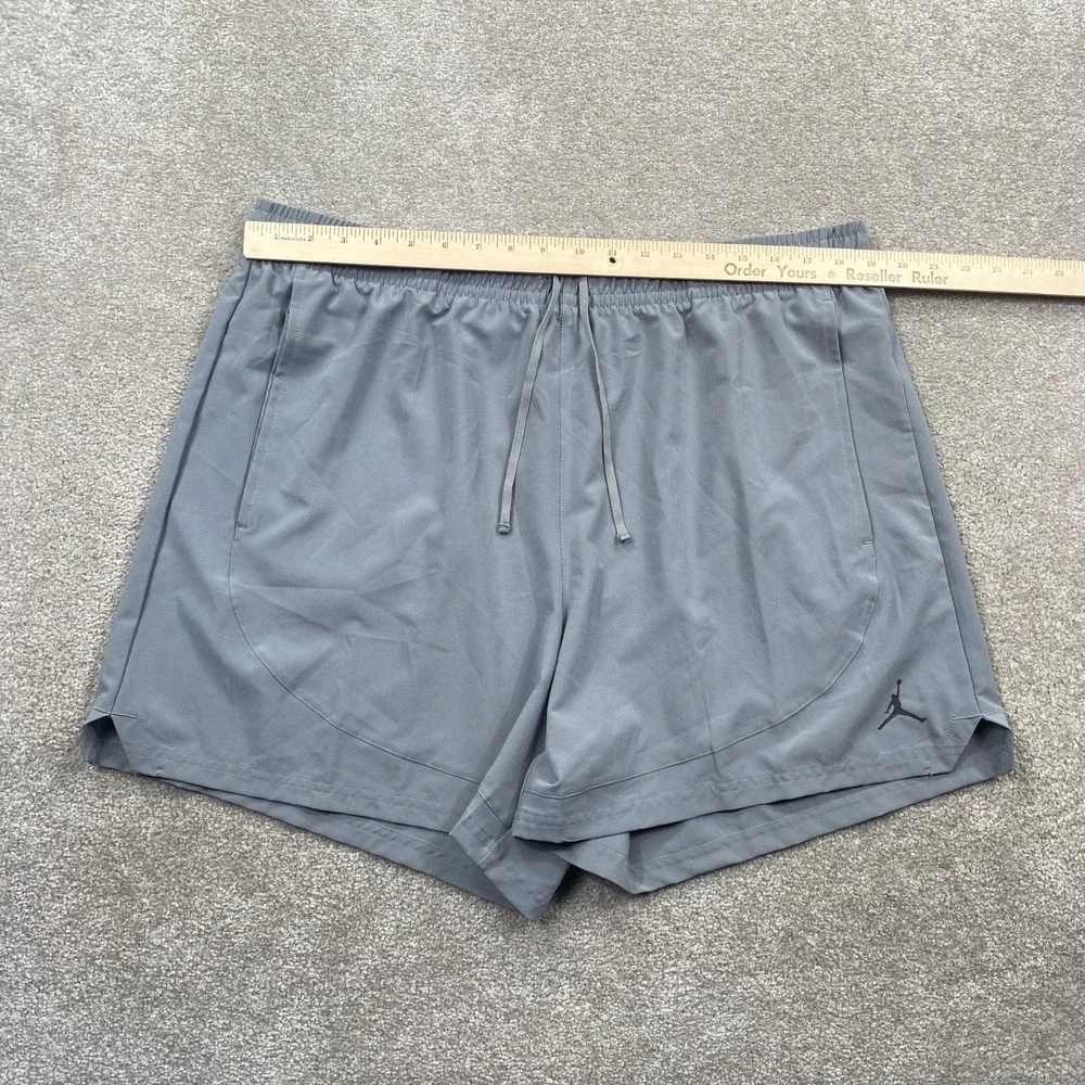 Jordan Men's Sport‎ Woven Active Shorts Grey XXL Elastic Waist Drawstring FN5842